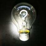 Question in Bulb light on blackboard